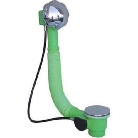 COLONNA SCARICO VASCA AUTOMATICA IN PVC EXTENSA Cromata