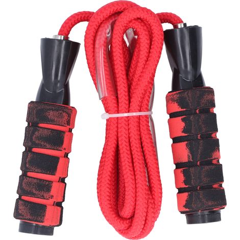 Corde à Sauter Anti-Enchevêtrement à Roulements pour Fitness, Perte de Poids et Entraînement - 2.8m
