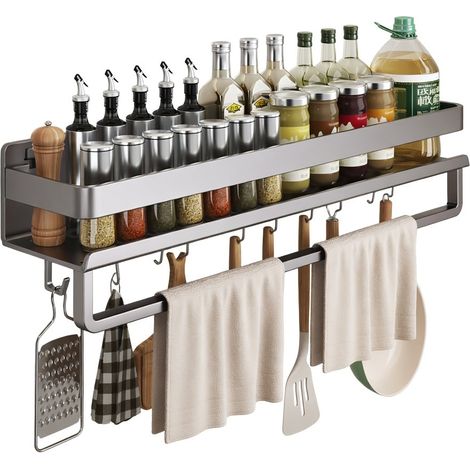 Étagère de rangement de salle de bain 60 cm modèle 8