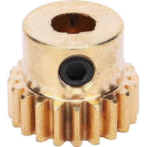 Pignon en laiton 20 dents 6mm alésage D 0.8 MOD pièce de rechange pour robot industriel (1/4)
