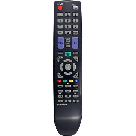 Ersatzfernbedienung AA59-00481A für Samsung LCD-Fernseher LN26D450G1D, LN32D430G3D, LN32D450G1D, LN32D550K1F, LN37D550K1F und LN40D550K1F (1/5)