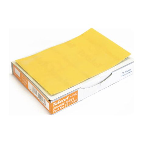KOVAX 191-1516 FOGLI ABRASIVI TOLECUT ORANGE 70 x 114 25 PEZZI