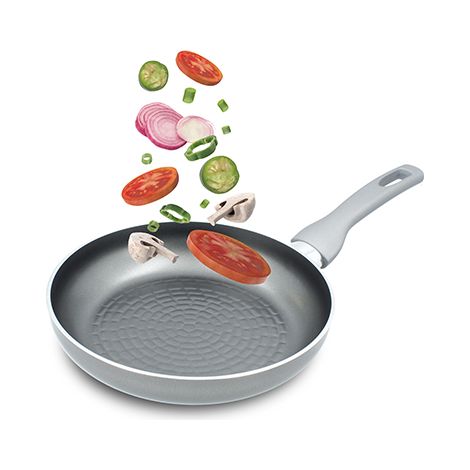 Sartén bigbuy 20 cm plata aluminio ergonómico (1/5)