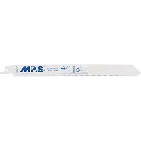 Lame de scie alternative de marque MPS, lot de 5 unités, compatible avec les outils standard.