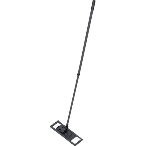 Balai Microfibre "Manche Télescopique" 130cm Anthracite