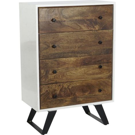 Cajonera Mango Metal 70X40X105 Blanco (1/5)
