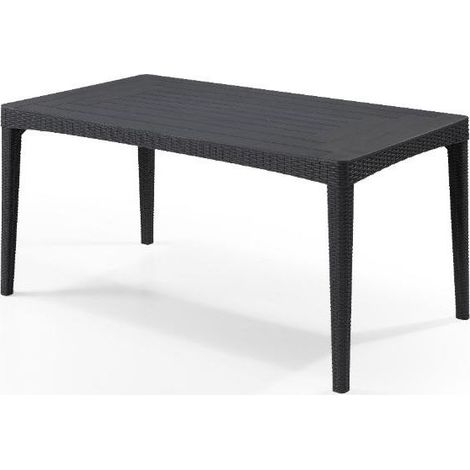 TISCH AUS POLYPROPYLEN 'GIRONA' Graphit (1/2)