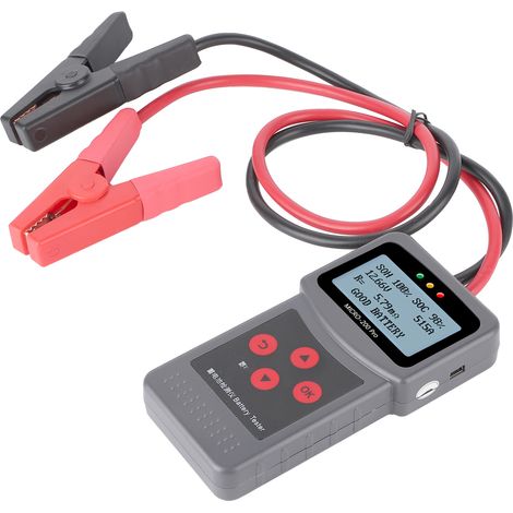 Batterietester 12V Schnelllade-Diagnosegerät für Auto, Motorrad, LKW 40-2000CCA (1/5)