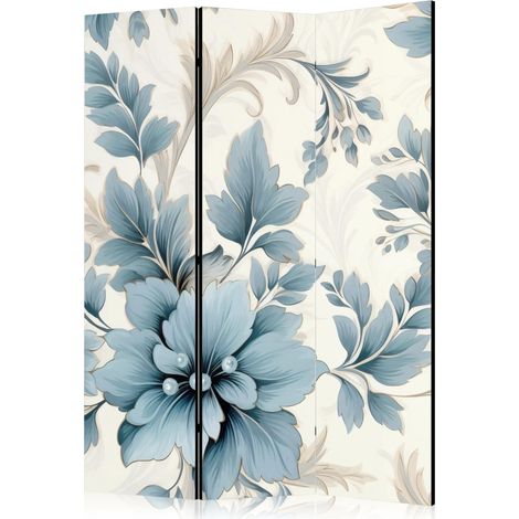 Paravento artgeist decorativo doppia faccia turchese 135x172 cm