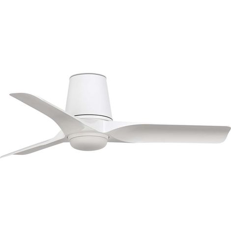 Faro Hey Ventilateur de plafond LED Hey Tub 90 cm blanc mat CCT