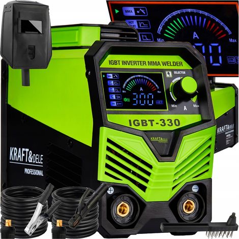 Poste à souder TIG MMA IGBT Lift LCD Inverter 4 en 1 20-330 A Kraft&Dele (1/5)