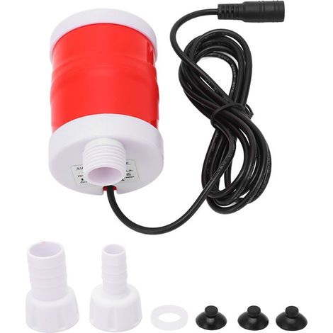 Pompe Submersible 6m Décharge Ascenseur DC Brushless Moteur 12V 20W 700L/h Faible Bruit pour La Maison (1/5)