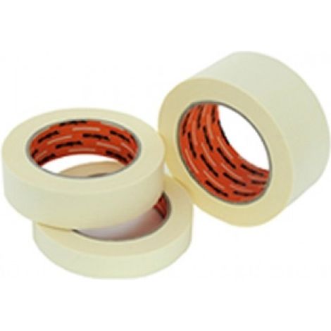 PZ.6 ROTOLI NASTRO CARTA GOMMATA ADESIVO PER MASCHERATURA H25mm