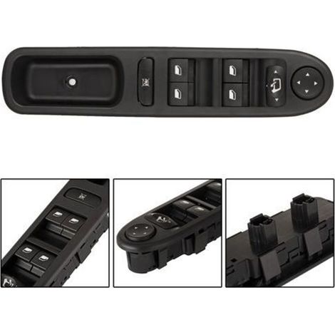 Platine Commande interrupteur Lève-Vitre Electrique for Peugeot 307 6554KT (1/4)