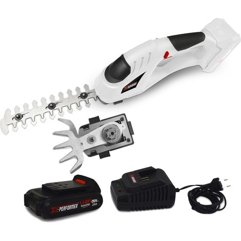 Cisaille de jardin Portative - Sculpteur de haies 2 EN 1 - 20V - Xperformer XPCSTH20LI - Batterie 2Ah et chargeur inclus (1/4)