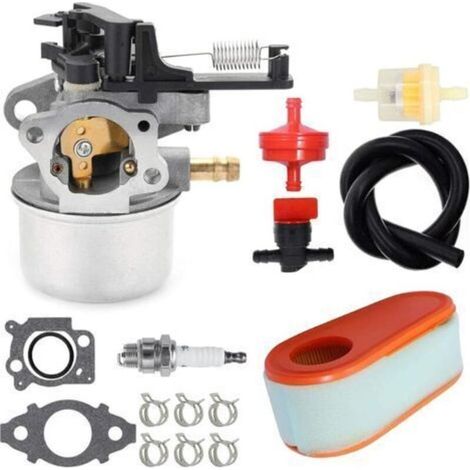 Carburateur- Kit de filtre à air 591137 590948 Carburateur pour Briggs & Stratton 111P02 114P02 11P902 121Q02 121Q07 121S02 121S07 121S75 124Q02 Nettoyeur haute pression 775EX TB360 Tondeuse à gazon (1/4)