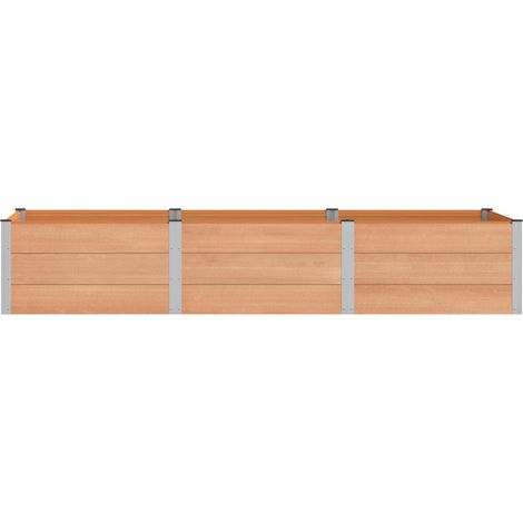 Maison Exclusive - Hochbeet Braun 300 x 100 x 54 cm