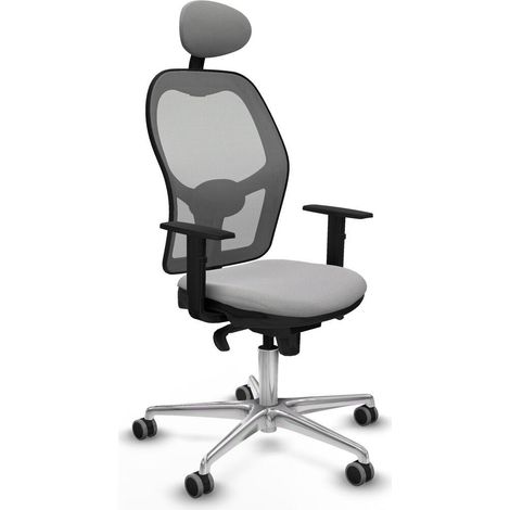 piqueras-y-crespo Silla Jorquera chaise bureau gris clair