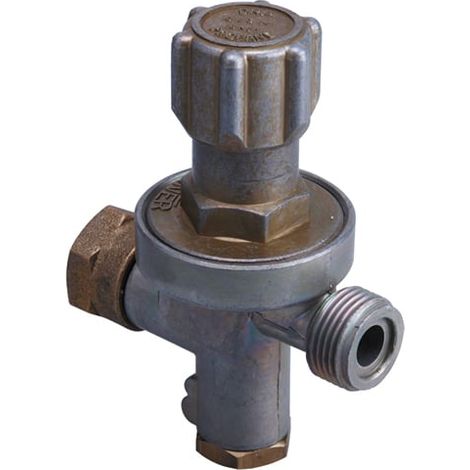 Détendeur réglable propane haute pression 8kg/h - 0 à 3 bar - entrée écrou 20x150 - sortie M20x150 - Gurtner