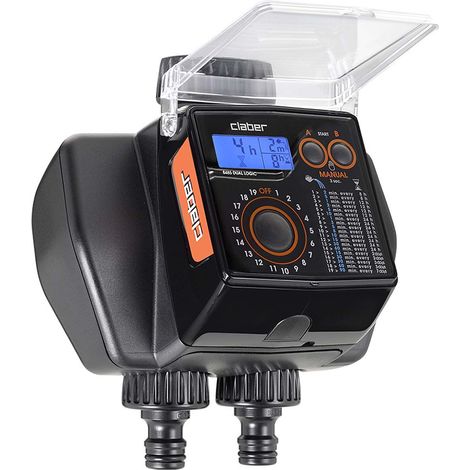 Programmatore Claber Dual Logic a 2 vie per Irrigazione 8485