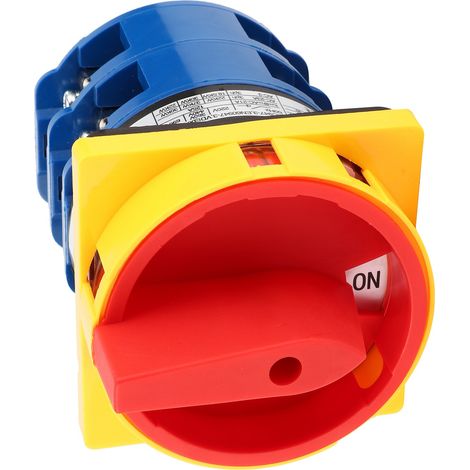Interrupteur universel de transfert 380V, sectionneur de charge avec cadenas, coupure d'alimentation, boîte de déconnexion (1/5)