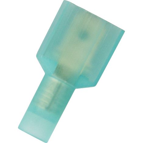 Cosse faston RS PRO, 1.5 2.5 mm², 16 14 AWG, Isolé, Bleu