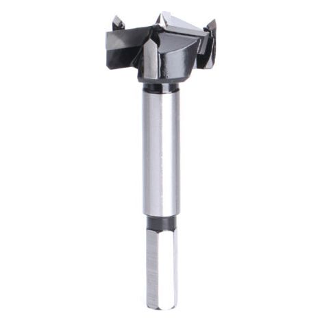 Kit fraise à bois d'encastrement Ø27 mm Pour fixation des charnières Gabarit de marquage inclus (1/4)