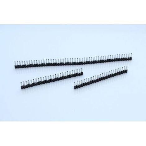 jokari-j60115-10 tiras de 50 manguitos negros de 1,5 mm2 x 8 mm para quadro plus
