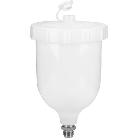 Réservoir de peinture en aérosol professionnel de 600 ml, accessoire pour aérographe en plastique (1/5)