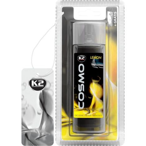 012890 K2 V205 COSMO LEMON 50 ML Profumo per auto in atomizzatore (1/4)