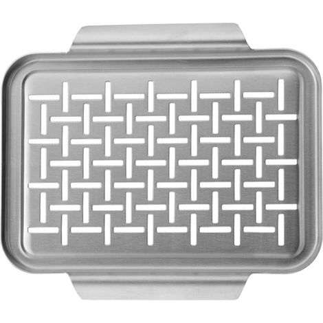 Piastra per griglia in acciaio inox 29025020mm utensili per griglia