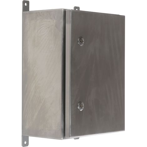 Coffret mural RS PRO en Acier inoxydable 304 dim. ext. 400 x 300 x 200mm, IP69K ( Prix pour 1 ) (1/3)