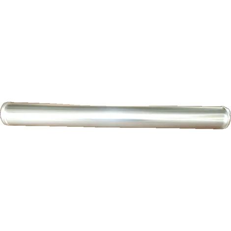 Tubo intercooler turbo, struttura in alluminio, design dritto, colore argento (1/5)
