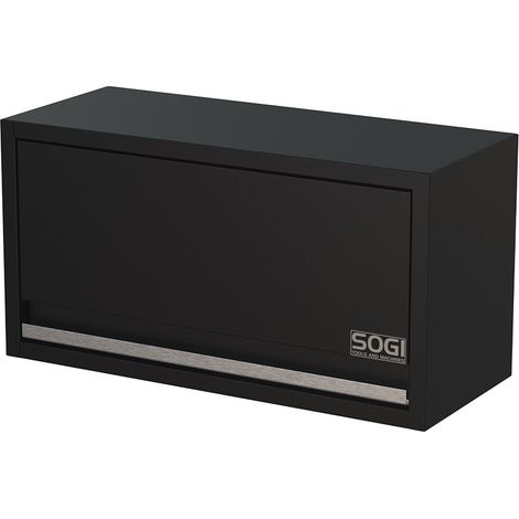 Armadio pensile da officina SOGI ARR-M-P - ammortizzatori a gas - lampada incorporata - 680x280x350 mm (1/3)