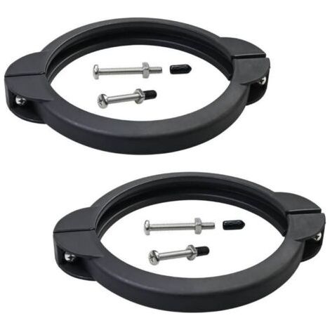 Collier de serrage de piscine de rechange SF80110-2 avec vis, compatible avec les pompes à filtre à sable Intex de 12 et 14 pouces (débit : 2 100 et 2 800 gal/h) pour piscines hors sol