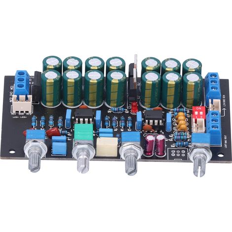 Composants de préamplification et d'amplificateur Tone Board A1 avec commutateur de grossissement, alimentation CA 12 V-18 V (1/5)