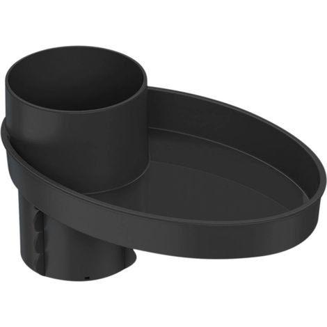 Plateau porte-gobelet portable pour siège auto, plateau repas avec base extensible pour siège auto enfant, support de rangement pour les collations, compatible avec la plupart des sièges auto.