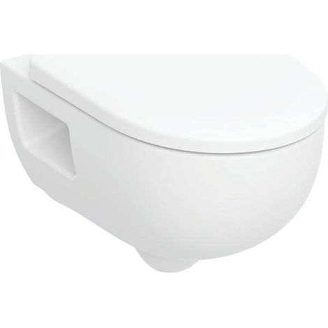 Geberit Renova Set Wand-WC Tiefspüler, TurboFlush, mit WC-Sitz,