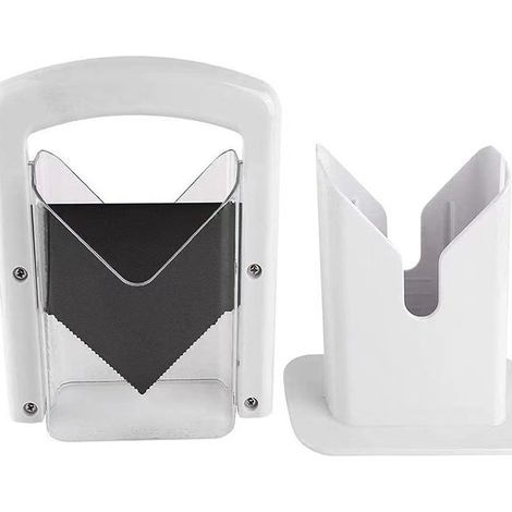 Bagel slicer, guillotine bagel, avec protection bagel, muffin, gadget de tranchage de pain dans la cuisine, lavable (1/5)