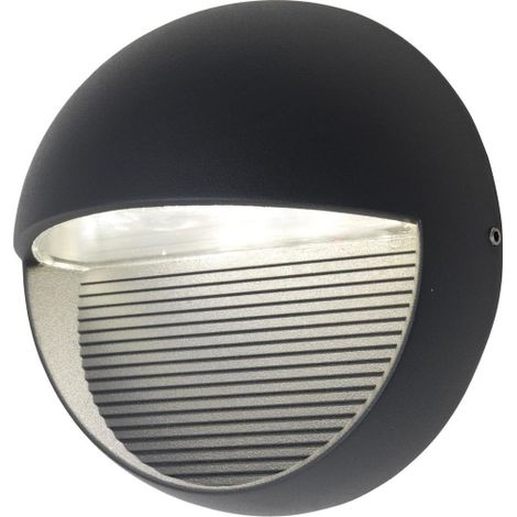 Lutec Radius Lampada da Esterno a LED Integrato 9 W, Grigio [Classe di efficienza energetica A+] (1/3)