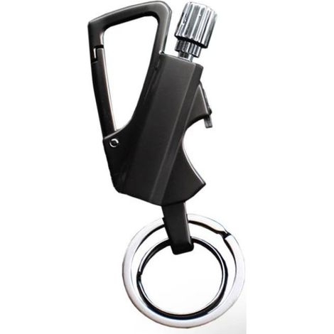 Allumette Permanente - Allume-Feu Magnésium - Ouvre-Bouteille Porte-Clés - Pour Extérieur et Survie - 1 Pièce (1/5)