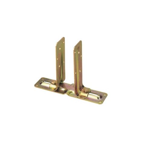 STAFFA DI ANCORAGGIO REGOLABILE PER TRAVE ART.789  mm.70140  spessore mm.4    ALDEGHI