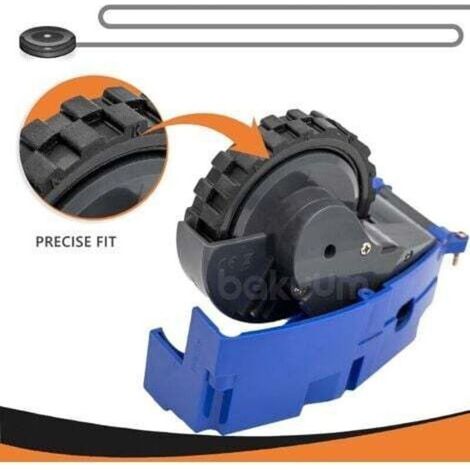 Roues pour IROBOT ROOMBA séries 500, 600, 700, 800 et 900 (Pack 2 unités) Antidérapant, adhérence exceptionnelle et Montage Facile (1/3)
