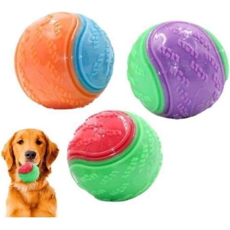 Jouet pour Chien - Non spécifié - Balle Chien Couineuse - 3 Pièces - Durable - Nettoyage des Dents (1/4)