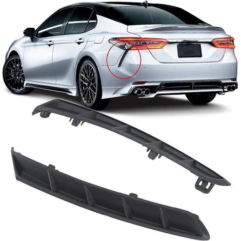 Paar linke und rechte hintere Stoßstangenverlängerungen 5216506030 5216606030 für Toyota Camry 2018 2019 2020 2022 2022-- (1/5)
