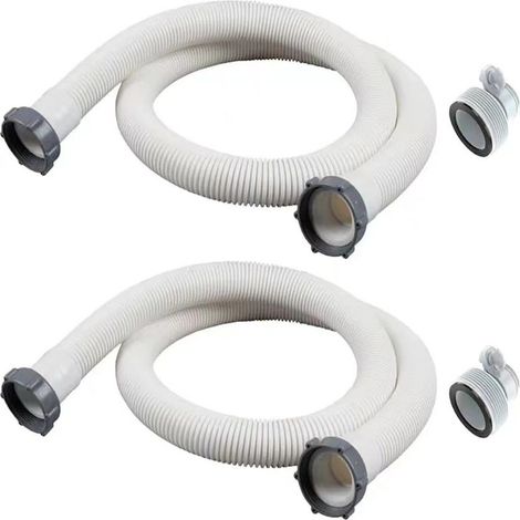 Super affaire Lot de 2 adaptateurs de rechange Intex pour tuyaux de piscine, filtres et pompes - Glad (1/5)
