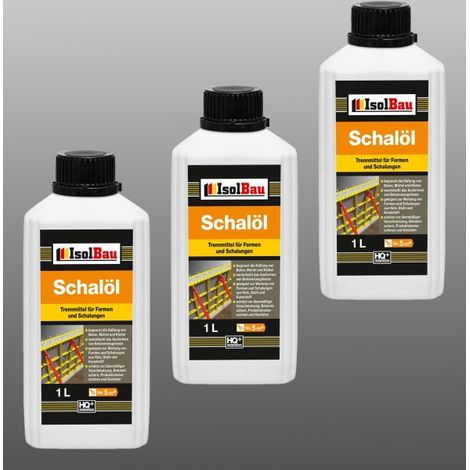 Huile de coffrage IsolBau Schalöl 3L (1/4)