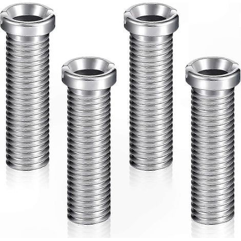 Lot de 4 filtres de bonde d'évier, à visser, adaptés aux éviers de cuisine. (1/5)