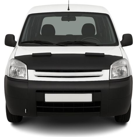 Protège Capot pour Citroën Berlingo 2003 à 2008, Bra de Capot Protection, Noir (1/5)