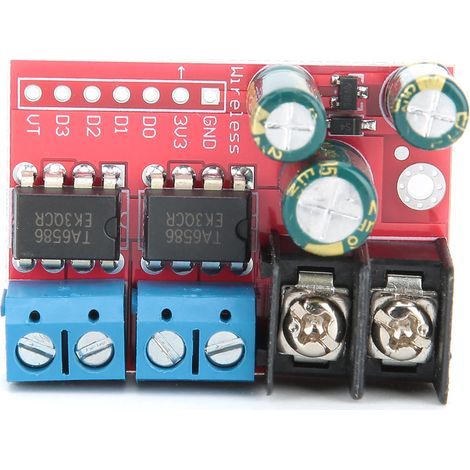 Module d'entraînement du moteur CC 5A CW CCW Rotation PWM Régulation Double H Bridge (1/5)